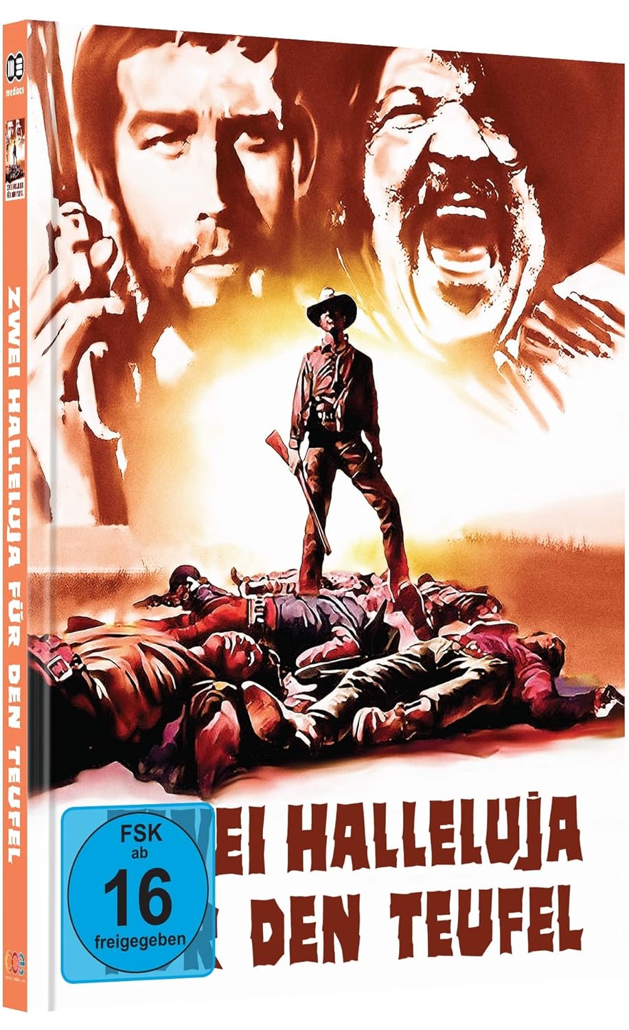 Zwei Halleluja für den Teufel - Mediabook - Cover C - Limited Edition (Blu-ray+DVD), Blu-ray