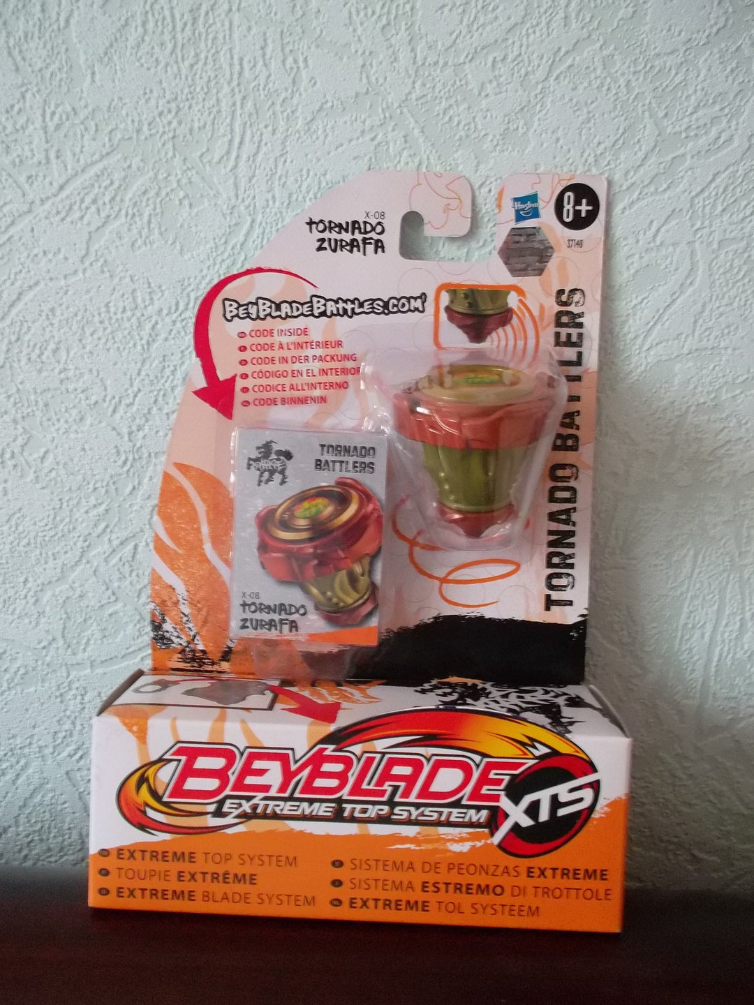 Hasbro Beyblade Extreme Top System XTS -X-08 Tornado ZURAFA