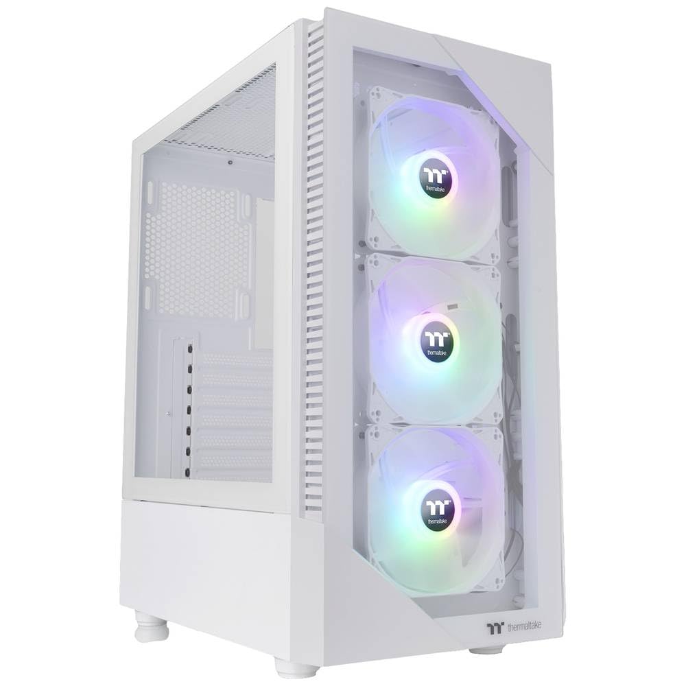 Thermaltake View 200 TG ARGB Snow | ATX Mid Tower Chassis