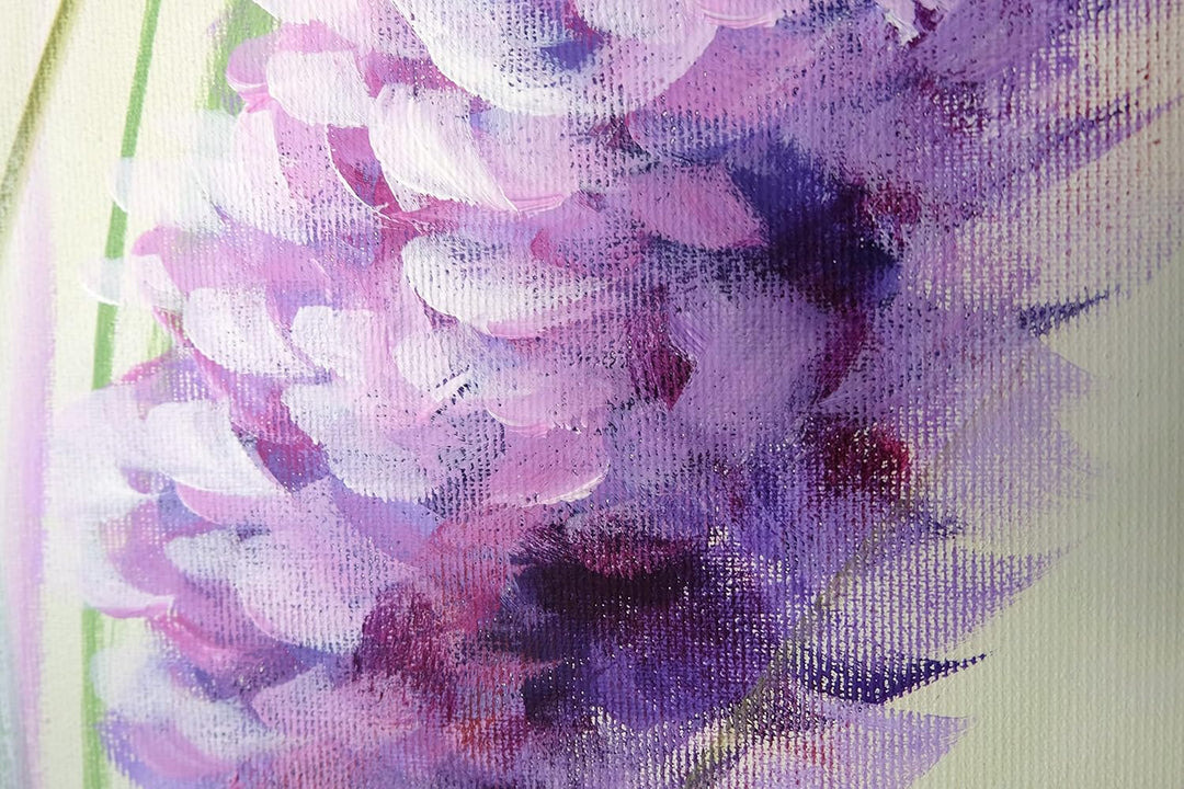 Monica Mirafiori I 100% HANDGEMALT I Gemälde Blumen 100x50cm | Gemälde Handgemalt | Acrylgemälde | S