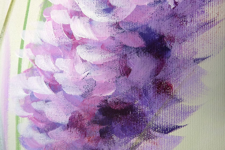 Monica Mirafiori I 100% HANDGEMALT I Gemälde Blumen 100x50cm | Gemälde Handgemalt | Acrylgemälde | S