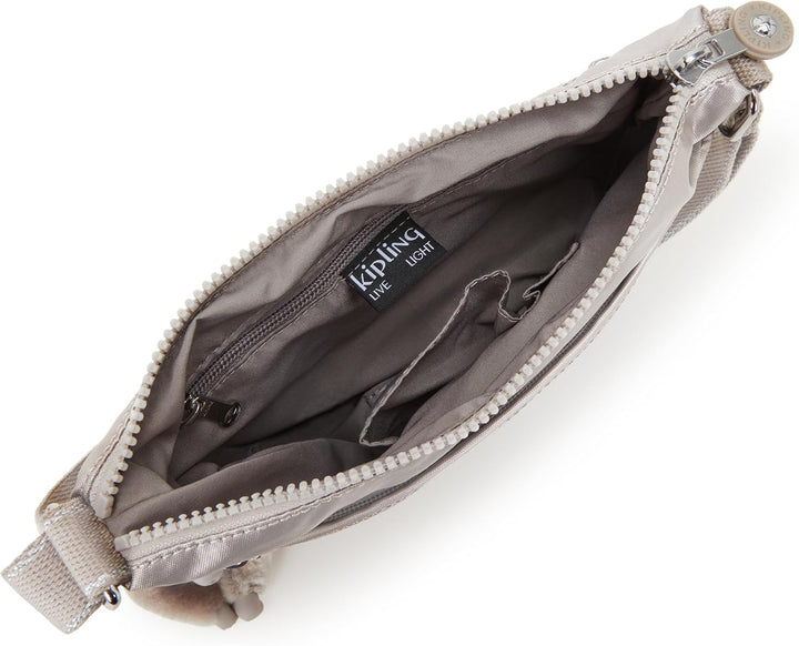 Kipling Damen Arto Tasche, Silber (Metallic Glow), 25x21x3 centimeters (B x H T) EU, Metallic Glow