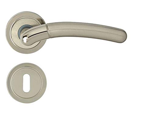 domino TÜRGRIFF MATTEO-R M7/M9 NICKEL PERLE BB-BUNTBART [BUNTBART]
