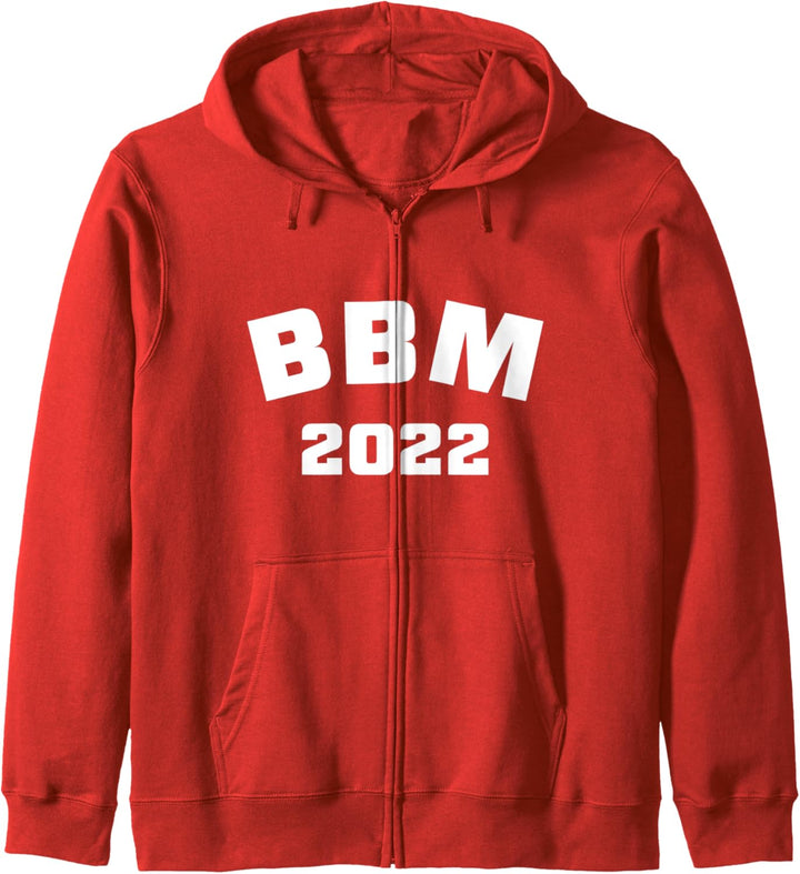 BBM 2022 Bong Bong Marcos BBM Philippine Pilipinas rot Kapuzenjacke