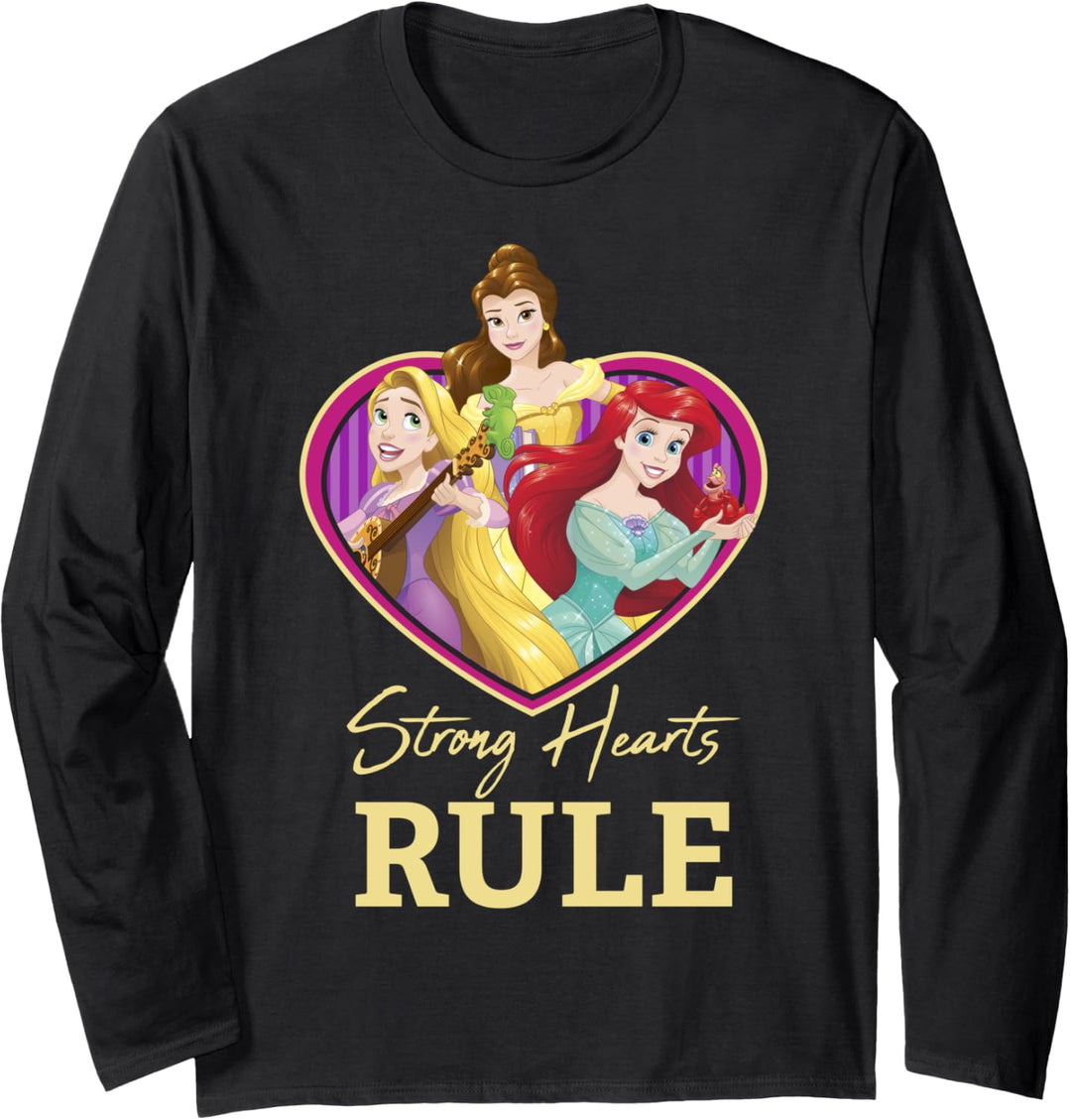 Disney Princess Trio Strong Hearts Rule Langarmshirt
