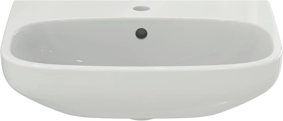 Ideal Standard T542001 Ideal Standard i.life A, Waschtisch 55cm, 1 Hahnloch mittig durchgestochen, m