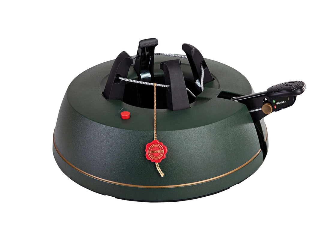 Krinner Comfort Grip M Christbaumständer Weihnachtsbaumständer, Kunststoff, Grün, 36 cm