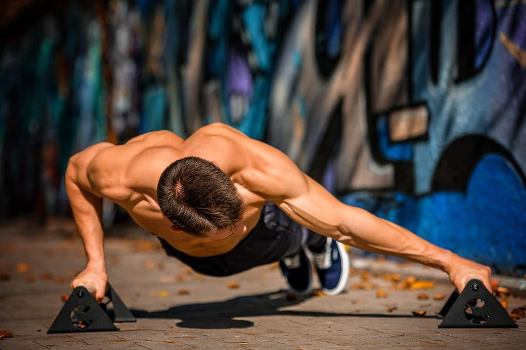 cretrees Liegestützgriffe Handstand Griffe Calisthenics Minibarren Fitness Liegestütze Griff Paralle