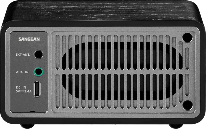 SANGEAN WR-7 Plus (2. Generation) – Kompaktes Retro Radio mit Bluetooth Lautsprecher, FM-Empfang, in