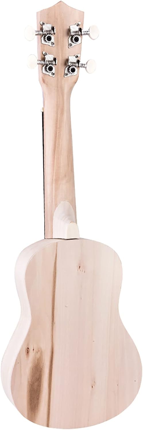 DIY Ukulele Sopran Ukulele 21 Zoll Basswood 4 String Hawaii Kleine Gitarrenpackung Bausatz DIY Zubeh