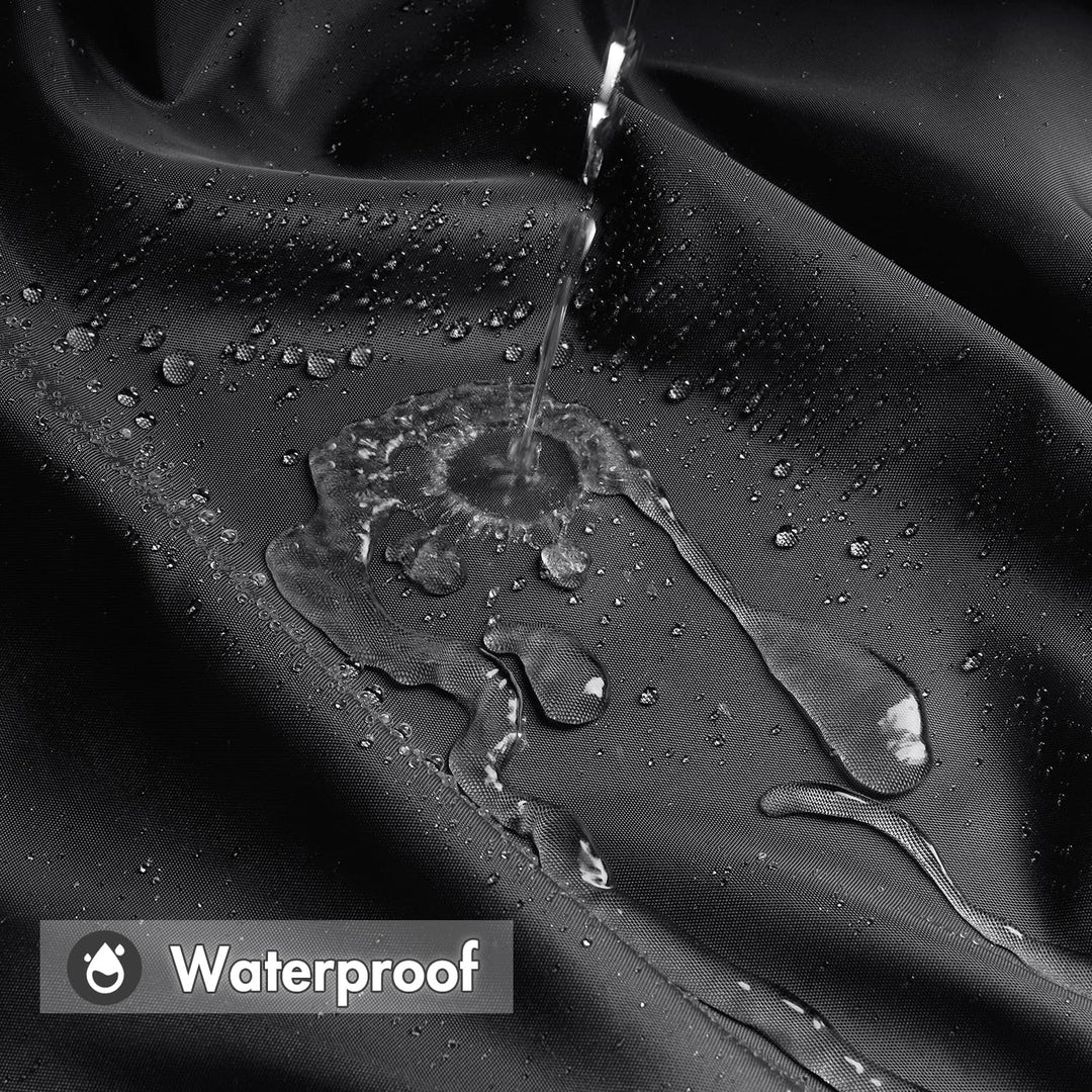 MIULEE Duschvorhang 240x200cm Dunkelgrau Wasserdicht Badvorhang Anti-schimmel und Textil Waschbar Sc