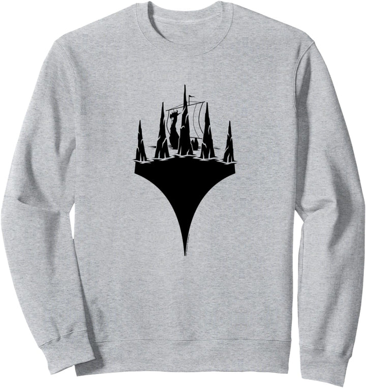 Magic: The Gathering- Planeswalker Viking Ship Black Sweatshirt
