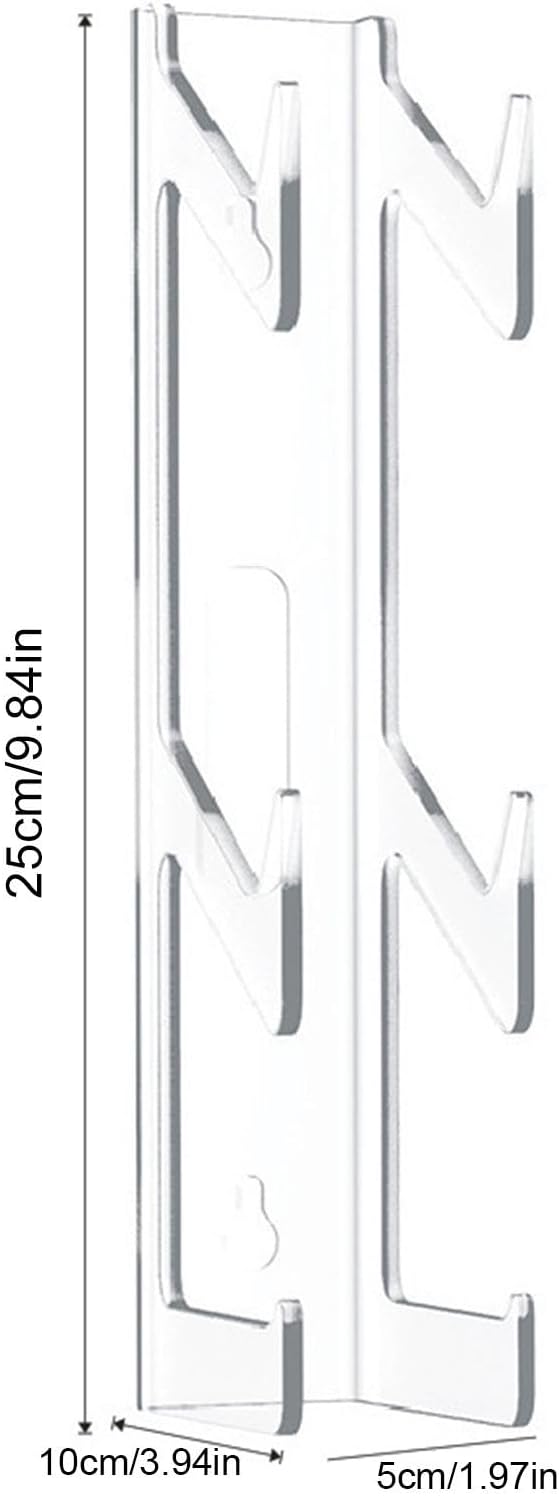 Generisch Wand-Controller-Halter - Aufbewahrungsregal Wandhalter - Acryl-Rack, 3-lagig, mit Schraube
