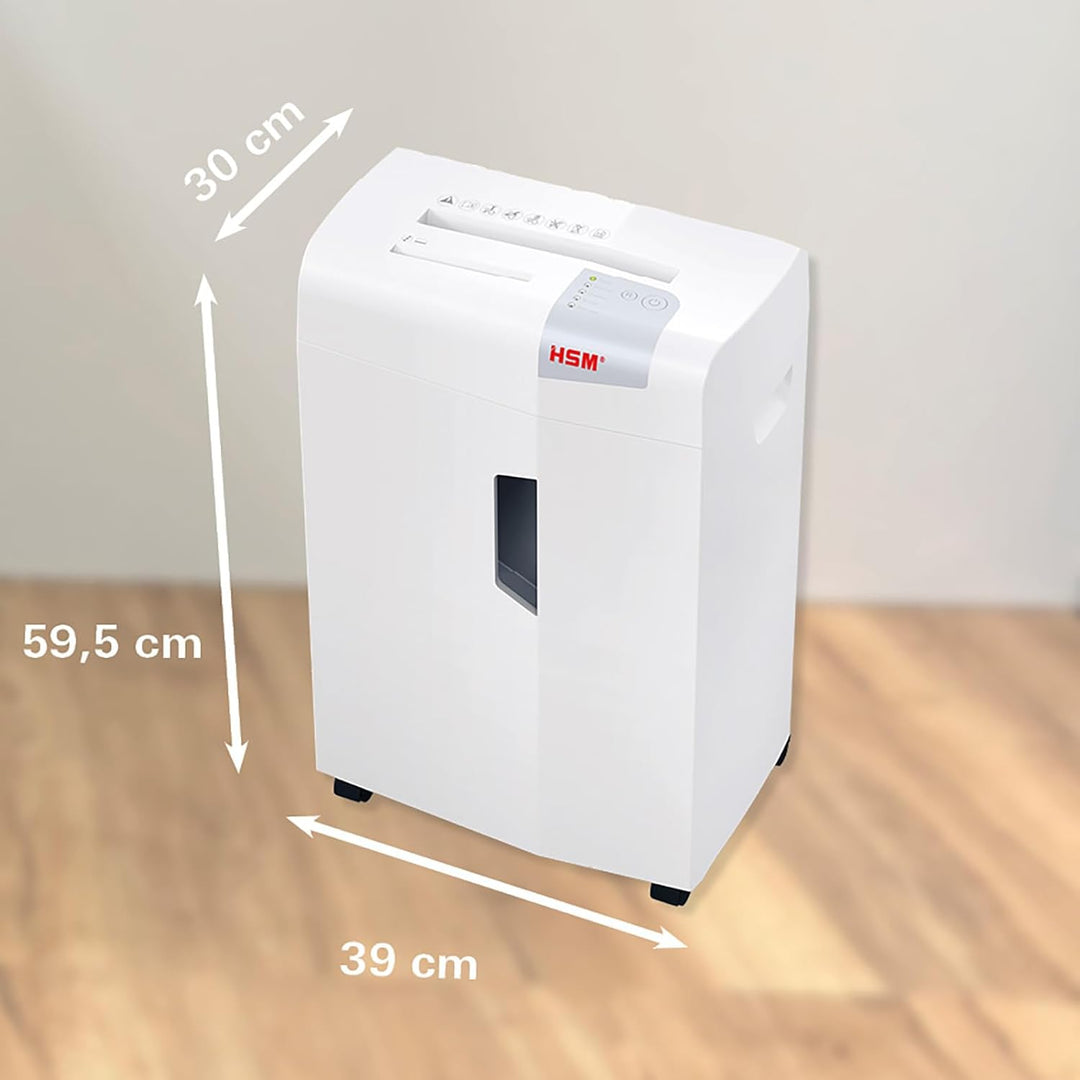 HSM shredstar X15 Aktenvernichter, Sicherheitsstufe P-4, 15 Blatt (Partikelschnitt) mit CD-Schredder