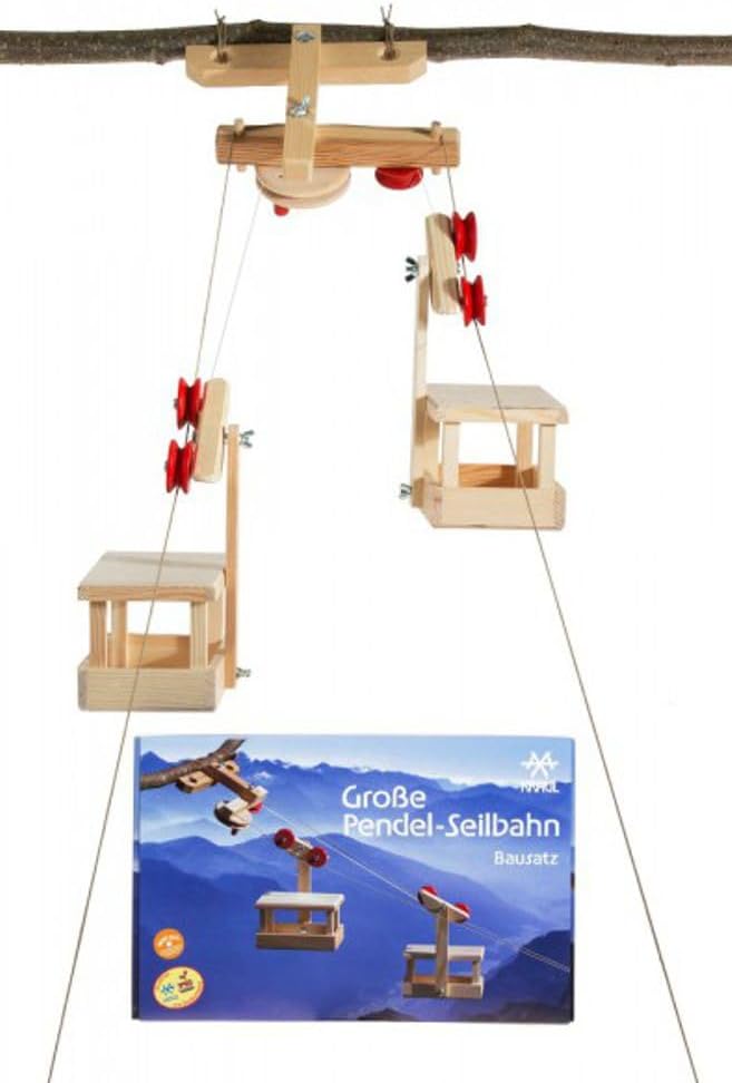 Kraul 2-Cars Plus Station Big Cable Car Set