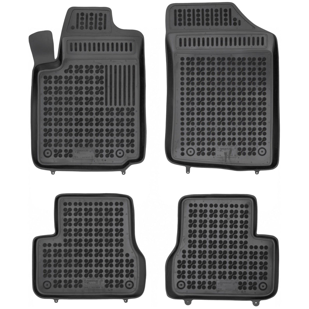 M MOTOS Gummimatten Auto Fussmatte passt für Citroen C3 I 2002-2009 Verbessern Sie Ihren Reisekomfor