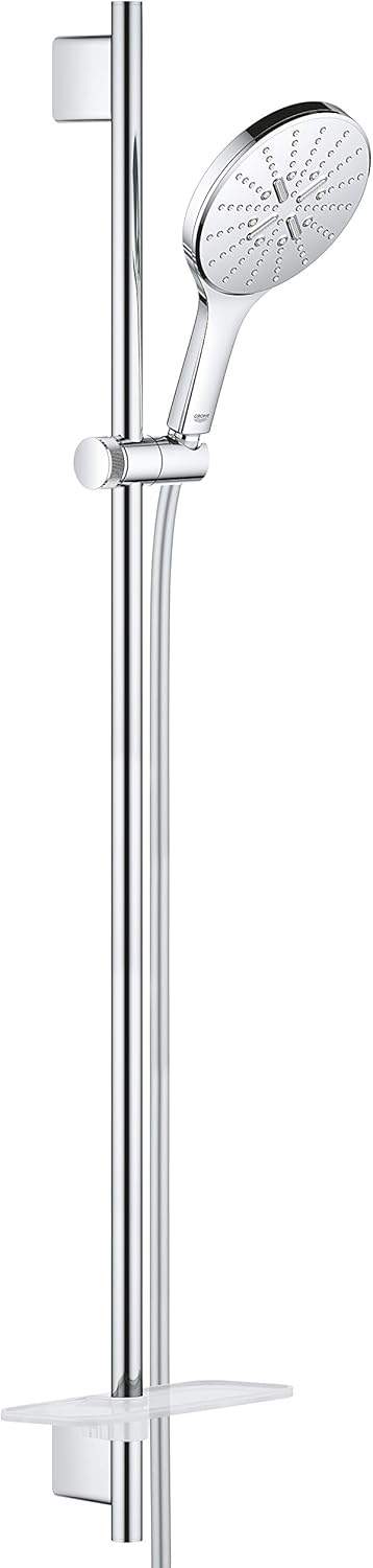 GROHE Rainshower 150 SmartActive | Brausestangenset 3 Strahlarten | chrom | 26593000 Brausestangense