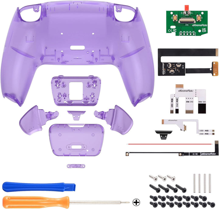 eXtremeRate Programmierbar RISE2.0 Remap Kit für ps5 Controller BDM-010&BDM-020,Remap Board&Rückseit
