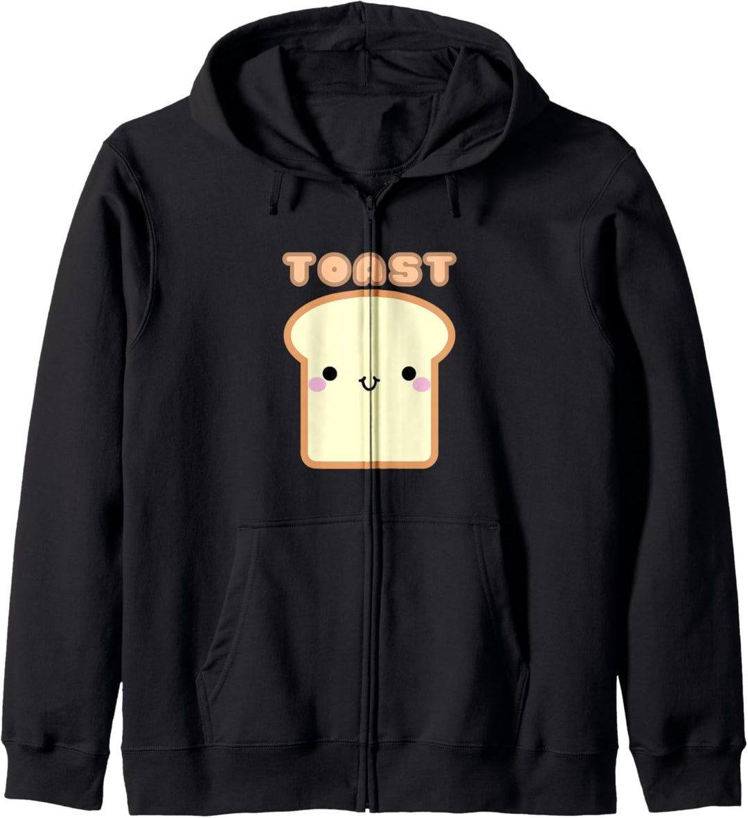 Halloween-Kostüm, Motiv Brot und Toast, lustiges Geschenk Kapuzenjacke