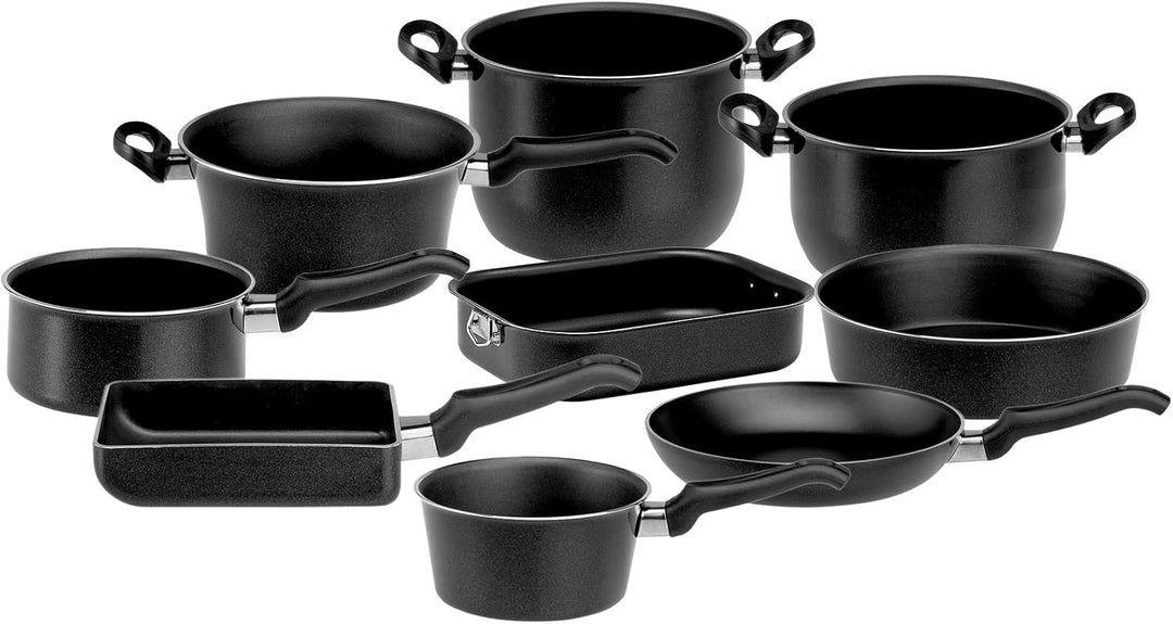 Ballarini Firenze Bratpfanne 2 Griffe, Cortan, Schwarz, Durchmesser 20 cm