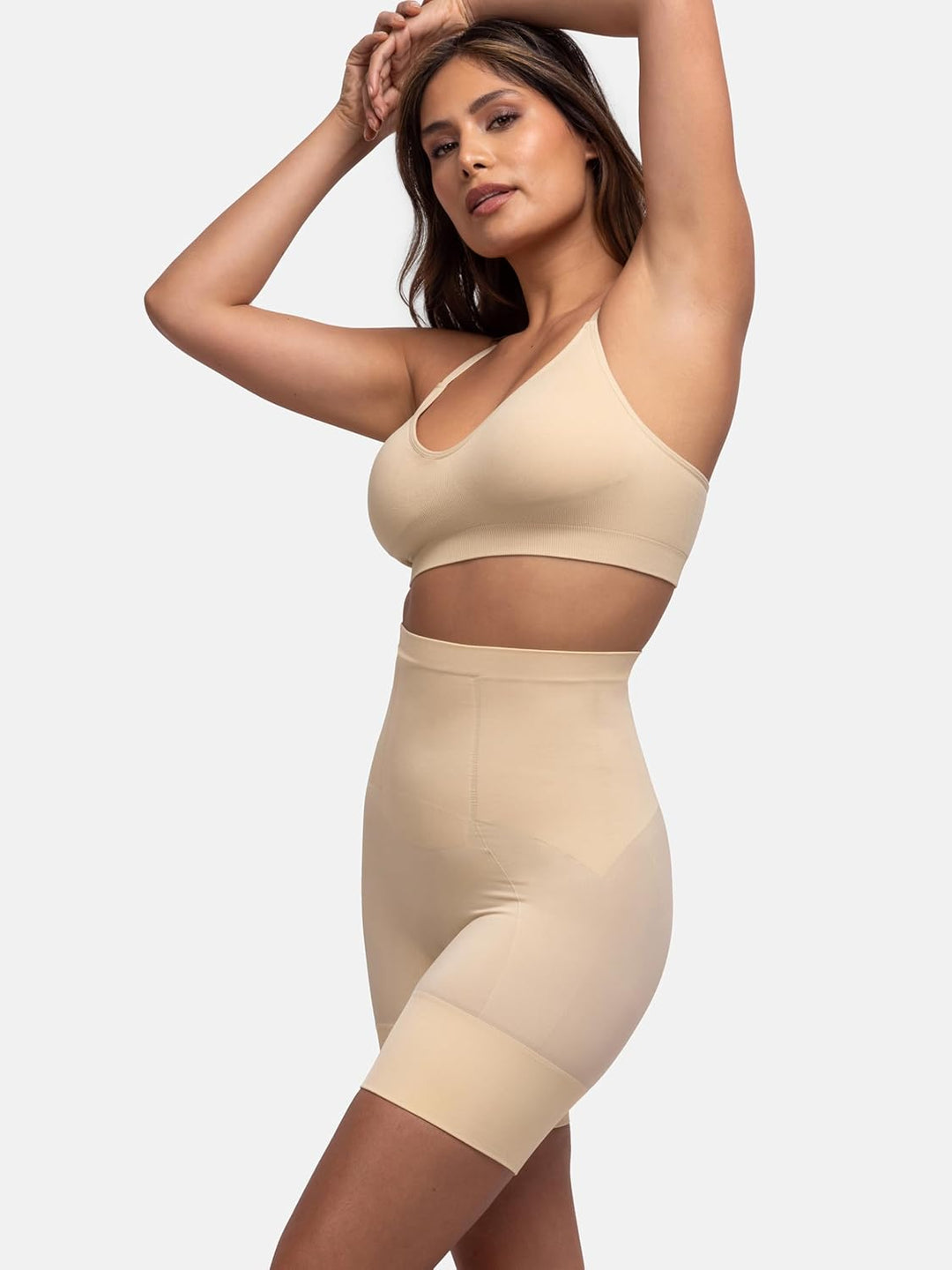 Dorina Damen Bauchweg Unterhose Shapewear, Thigh Slimmer Miederpants, Butt Lifter Miederslips, ABSOL