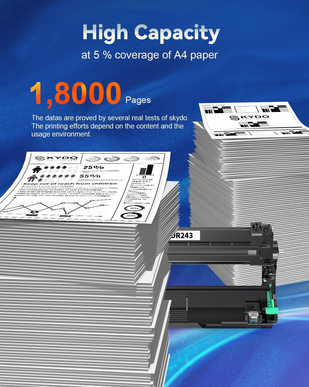 DR243 DR243 Trommeleinhei kompatibel für Brother MFC-L3700Series DCP-L3500Series MFC-L3770CW MFC-L37