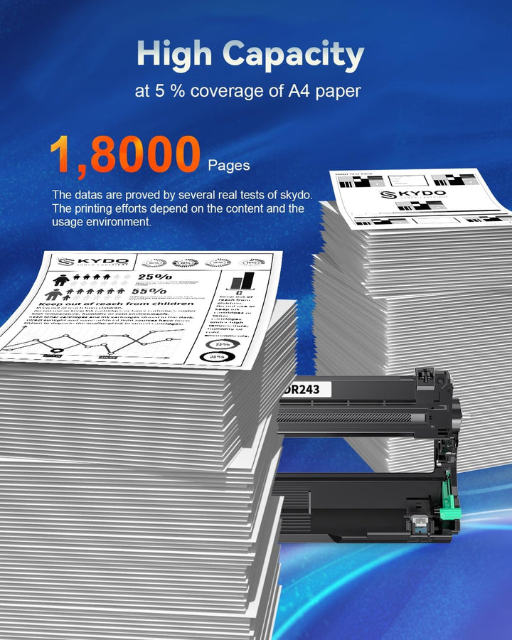 DR243 DR243 Trommeleinhei kompatibel für Brother MFC-L3700Series DCP-L3500Series MFC-L3770CW MFC-L37