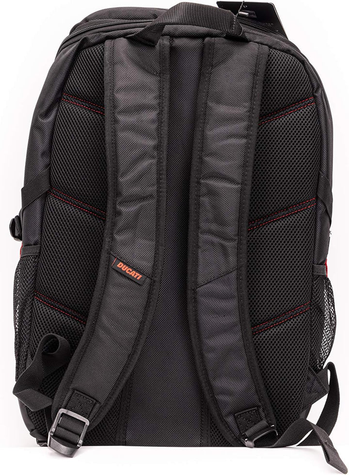 DUCATI, Urban Fahrrad und Scooter, Sportrucksack für Erwachsene, Schwarz, Einheitsgrösse