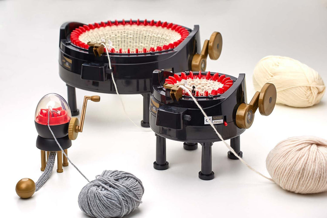 Addi Express Profesional Strickmaschine - Neues Modell – keine Batterien erforderlich