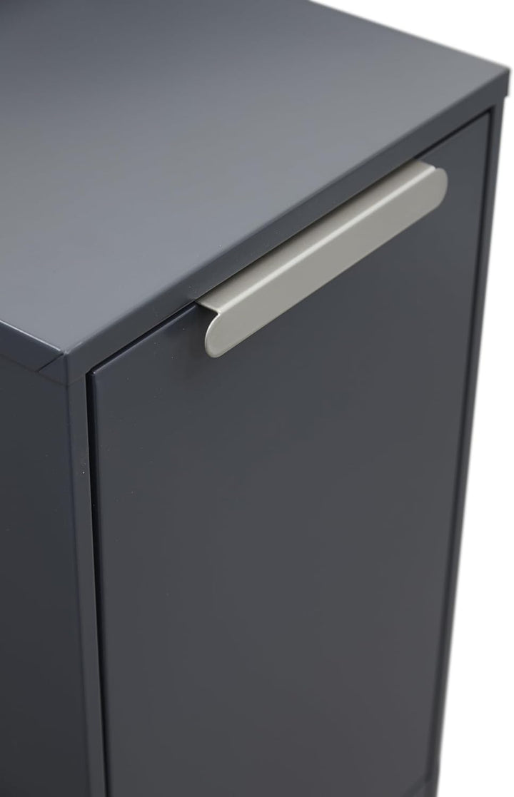 ARREGUI Ecoclas CR204-E Mülltrennsystem aus Stahl | 2 Fächer Mülleimer für die Küche |2x17L (34L) |