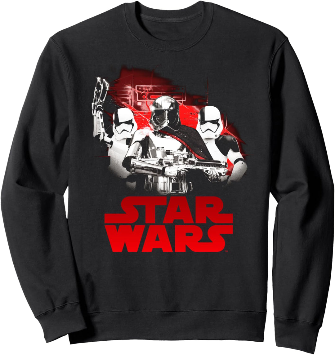 Star Wars The Last Jedi Trooper Trio Logo Sweatshirt