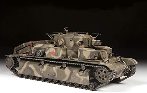 Zvezda 500783694 500783694-1:35 T-28 Heavy Tank-Plastikbausatz-Modellbausatz-Zusammenbauen-Bausatz-f
