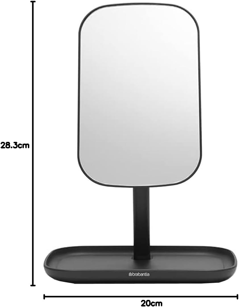 Brabantia 280702 Renew Collection Spiegel, Dark Grey, Dark Grey