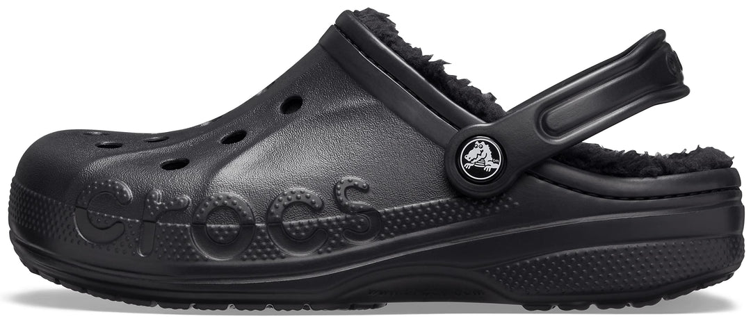 Crocs Unisex Baya Lined Clog 36/37 EU Schwarz, 36/37 EU Schwarz