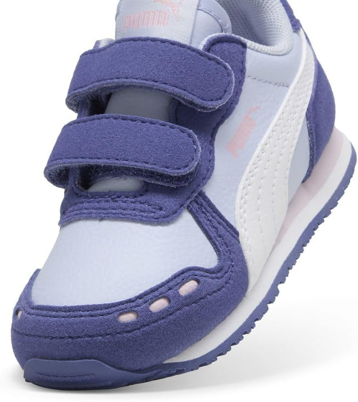 PUMA Unisex Baby Cabana Racer Sl 20 V Inf Sneaker 20 EU Cool Weather Puma White Blue Crystal Rose Ma