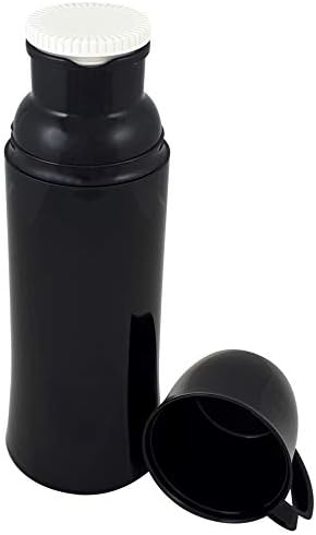 Helios Elegance Isolierflasche, Kunststoff, schwarz, 0,75 Liter 750 ml Schwarz, 750 ml Schwarz