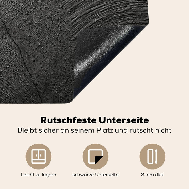 Herdabdeckplatte Einteilig Küche Herdabdeckung Induktionsfeld Ceranfeld Herdabdeckplatten Vinyl Matt