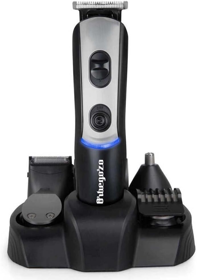 Orbegozo CTP 1840 7-in-1 Haarschneider, 5 austauschbare Aufsätze, 3 Präzisionsstufen, funktioniert m