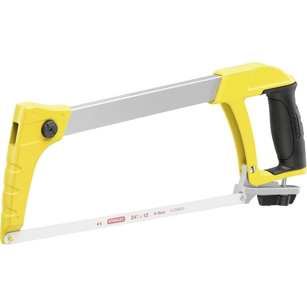 Stanley Metallsäge Turbocut (mit Stahlbügel, 80 kg Sägeblattspannung, 300 mm Sägeblattlänge, 24 Zähn