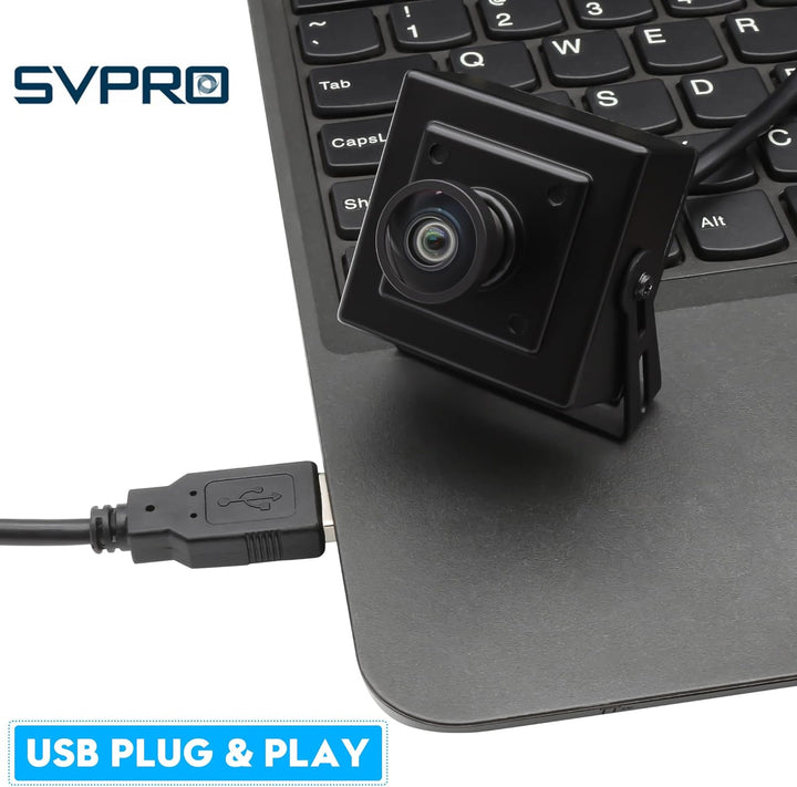 Svpro 16MP USB Kamera Weitwinkel 120 Grad verzerrungsfreie Webcam für Computer Laptop, Embedded Vide