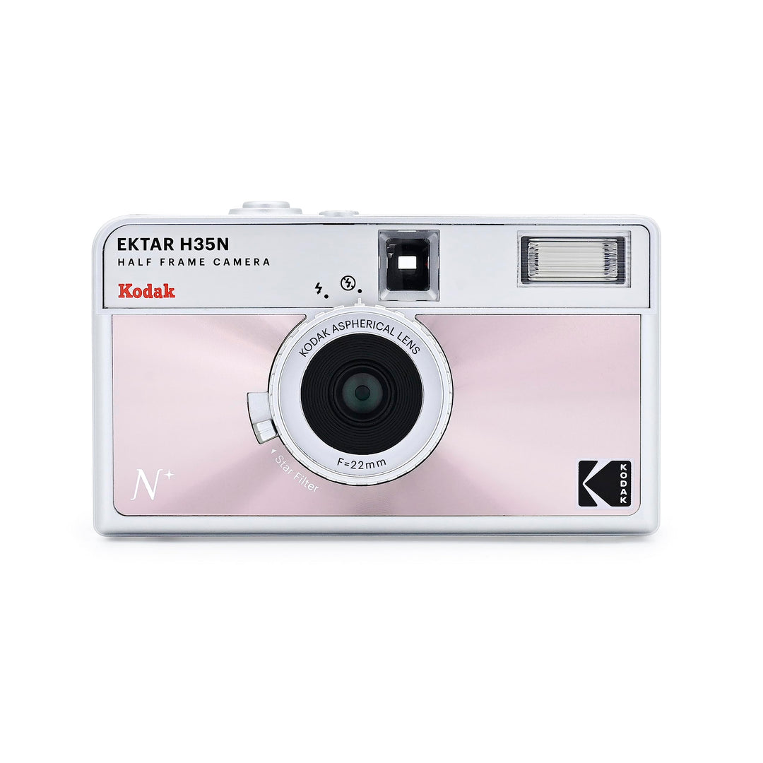 Kodak Ektar H35N Halbrahmen-Filmkamera, 35 mm, wiederverwendbar, fokusfrei, Glühbirnenfunktion, Ster