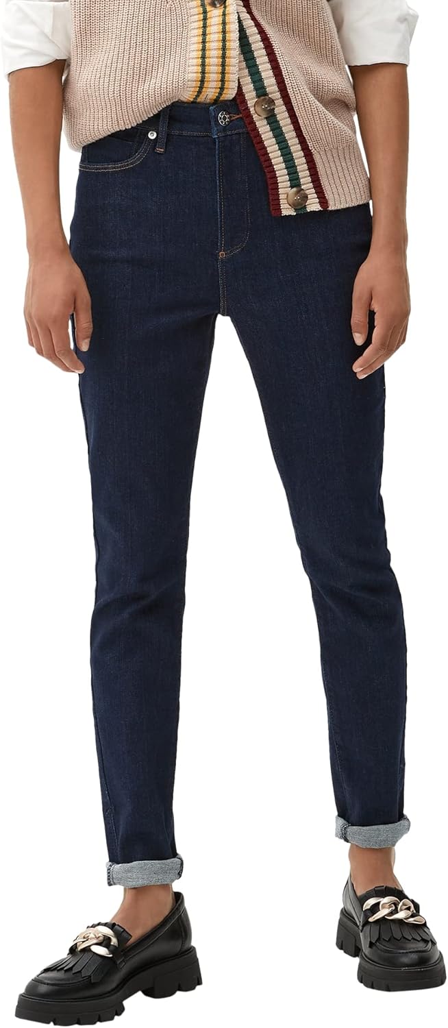 s.Oliver Damen Jeans, Izabell Skinny Fit 36W / 34L Dark Blue Denim, 36W / 34L Dark Blue Denim