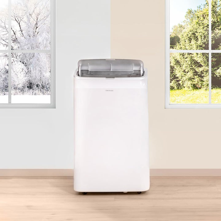 Cecotec Tragbare Klimaanlage mit Fernbedienung, WLAN und Wärmepumpe Forceclima 12800 Heizung angesch