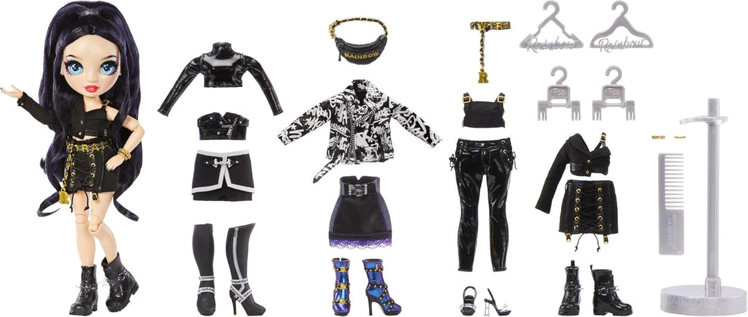 Rainbow High Fashion Studio - Kleiderschrank Spielset mit Outfits, Accessoires und mehr - Geschenk f