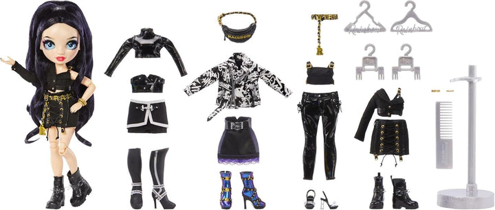 Rainbow High Fashion Studio - Kleiderschrank Spielset mit Outfits, Accessoires und mehr - Geschenk f