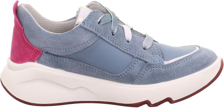 Superfit Mädchen Melody Sneaker 34 EU Blau 8000, 34 EU Blau 8000