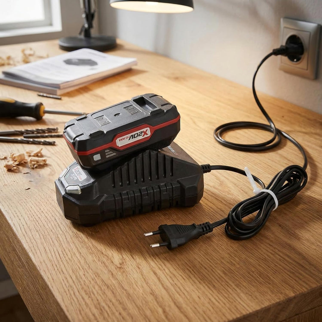 park side Parkside Akku X20V Team 2Ah und Ladegerät mit Active Cell Balancing