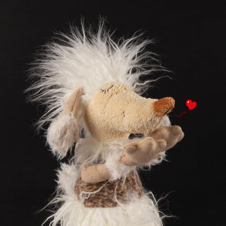SIGIKID 39342 Day Dreamer Beasts Town Kinder und Erwachsene Kuscheltier empfohlen ab 3 Jahren weiss/