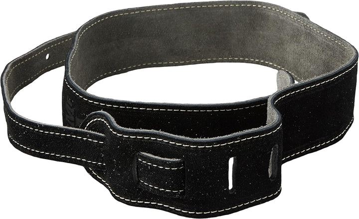 Martin 18A0016 Gitarrengurt aus Veloursleder, 6,4 cm, schwarz