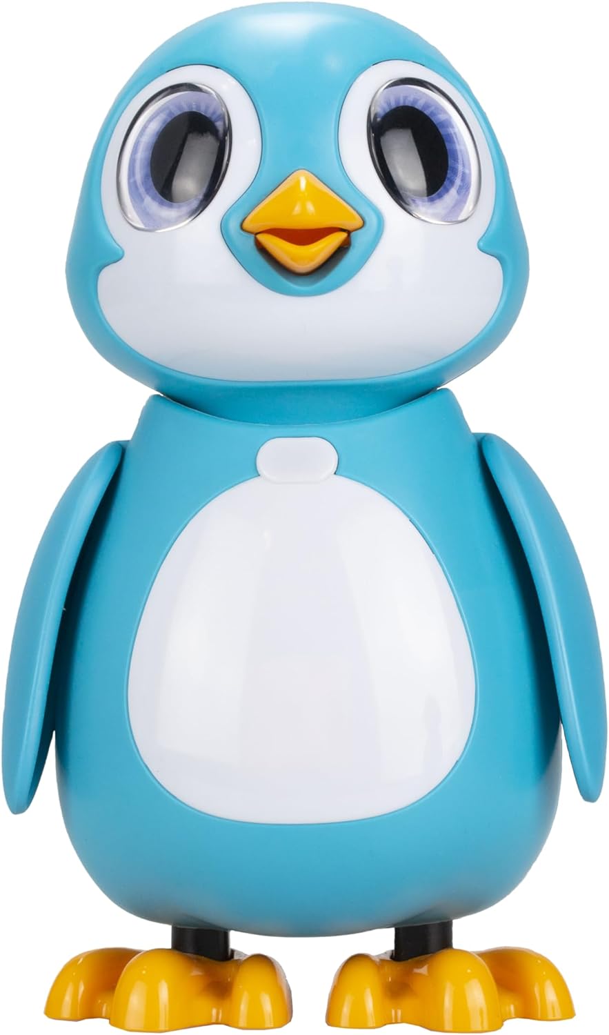 Silverlit – Rettungspinguin – Interaktiver Blauer Pinguin mit 20 verschiedenen Emotionen + 5 Zubehör
